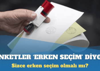 Anketler ‘erken seçim’ diyor