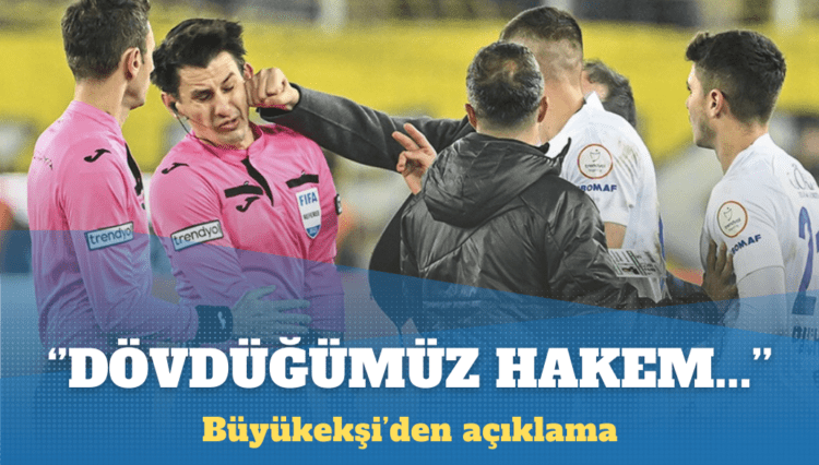 Büyükekşi: Dövdüğümüz hakem EURO 2024’te ikinci maçına çıkacak