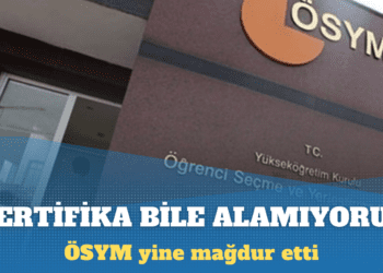 ÖSYM yine mağdur etti: Sertifika bile alamıyoruz