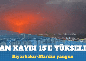 Diyarbakır-Mardin yangınında ölenlerin sayısı 15’e yükseldi