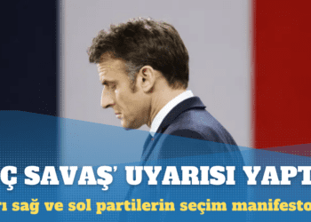 Fransa Cumhurbaşkanı Macron, erken seçim öncesi ‘iç savaş’ uyarısı yaptı