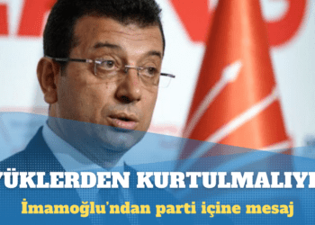 Ekrem İmamoğlu: Yüklerden kurtulmak mecburiyetindeyiz