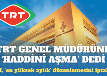 AYM, TRT genel müdürüne ‘en yüksek aylık’ düzenlemesini iptal etti