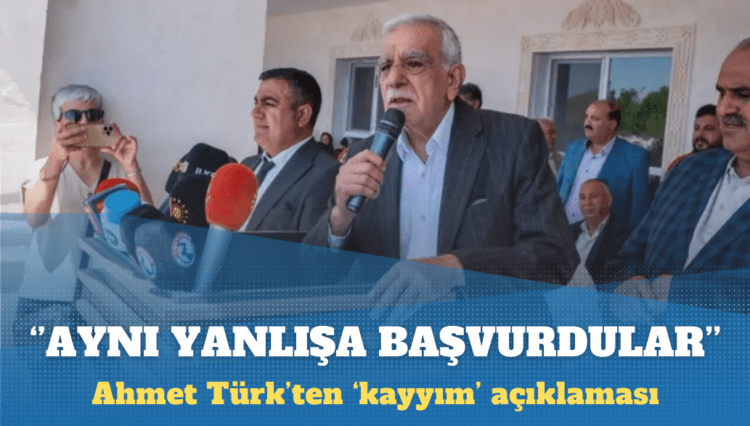 Ahmet Türk, Hakkari’ye kayyım kararını değerlendirdi: Üçüncü kez bu yanlışlığa başvuracaklarını düşünmüyorduk