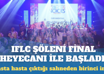 IFLC heyecanı Uluslararası Şarkı Yarışması finaliyle başladı: Hasta çıktığı sahneden birinci indi