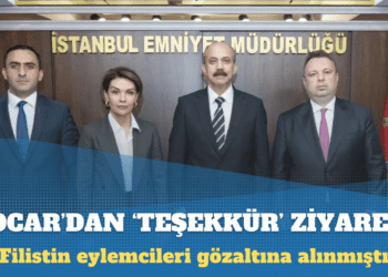 SOCAR’dan İstanbul Emniyeti’ne ziyaret: Filistin eylemcileri gözaltına alınmıştı