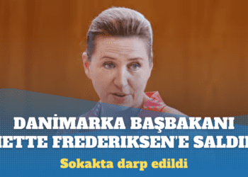 Danimarka Başbakanı Mette Frederiksen’e saldırı