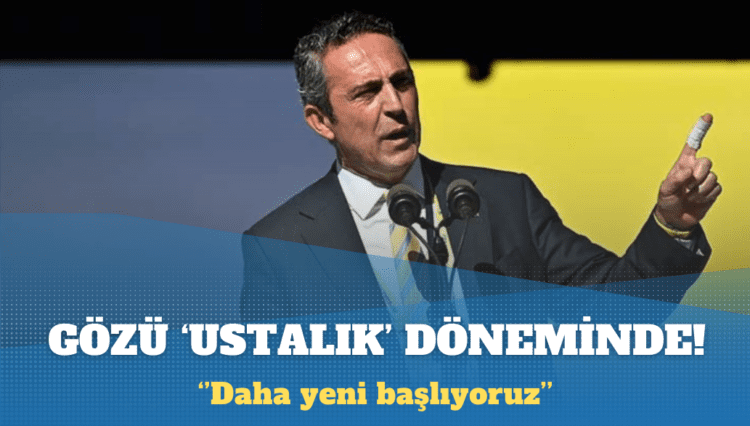 Ali Koç: Daha yeni başlıyoruz
