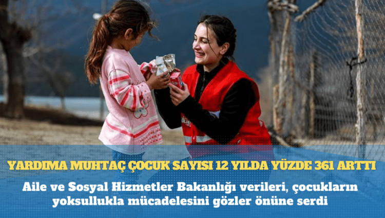 Yardıma muhtaç çocuk sayısı 12 yılda yüzde 361 arttı