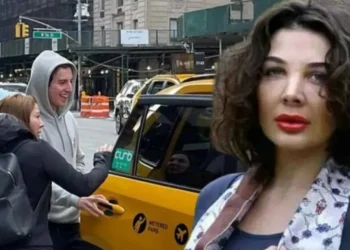Eylem Tok’a turuncu, oğluna gri tulum giydirildi, gülümseyen yüzünden eser yoktu