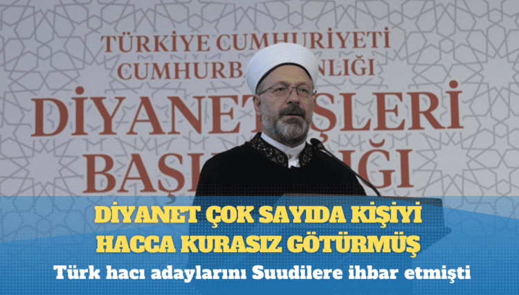 Türk hacı adaylarını Suudilere ihbar etmişti: Diyanet çok sayıda kişiyi hacca kurasız götürmüş
