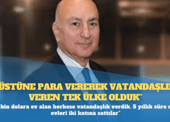 Mahfi Eğilmez: Üstüne para vererek vatandaşlık veren tek ülke olduk