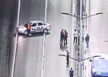 Boğaziçi Köprüsü’nde SMA eylemi yapan kişi tutuklandı