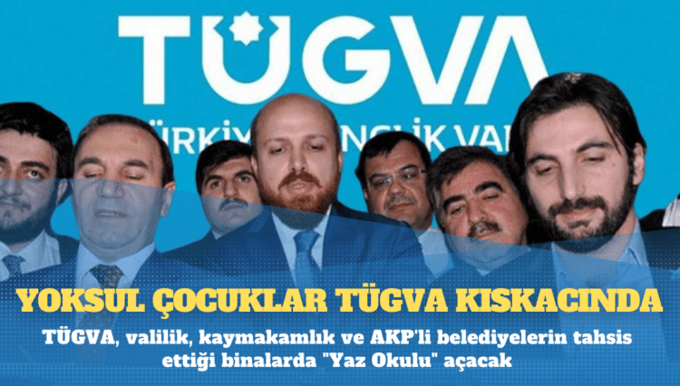 Yoksul çocuklar TÜGVA kıskacında