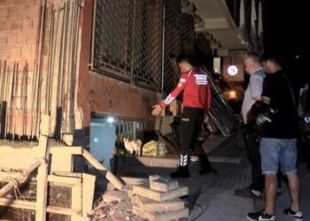 Esenler’de altı katlı bina tahliye edildi