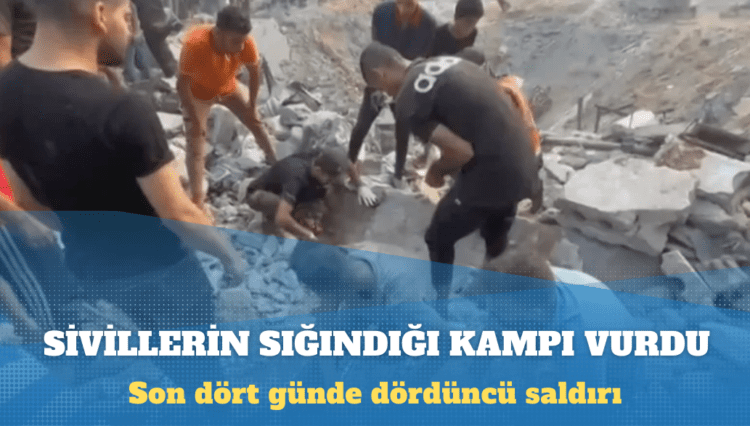 İsrail Gazze’de yine sivillerin sığındığı kampı vurdu: 29 ölü