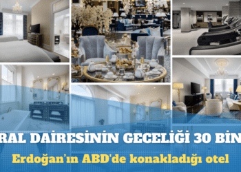 Erdoğan’ın ABD’de konakladığı otel: Kral dairesinin geceliği 30 bin dolar