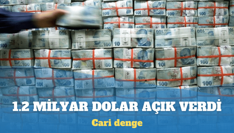 Cari denge 1,2 milyar dolar açık verdi