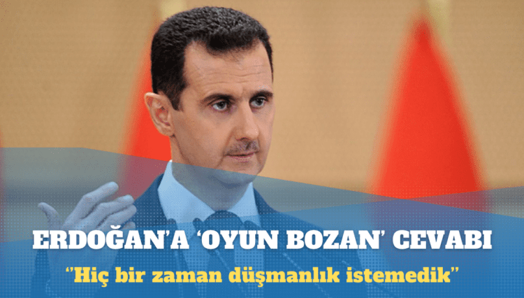 Suriye’den Erdoğan’a ‘oyun bozan’ yanıtı: Hiç bir zaman çatışma ve düşmanlık istemedik