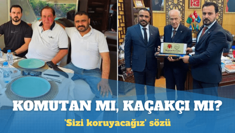 Fotoğraftakiler komutan mı, kaçakçı mı?