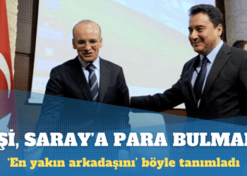Ali Babacan: Mehmet Şimşek’in yaptığı ‘Erdoğan harcasın’ diye sağdan soldan para bulmak