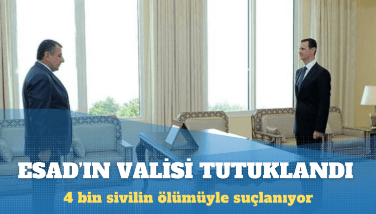 Esad’ın valisi Los Angeles’ta tutuklandı: 4 bin sivilin ölümüyle suçlanıyor