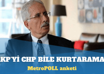 MetroPOLL anketi: CHP, AKP’nin yaklaşık 8 puan önünde