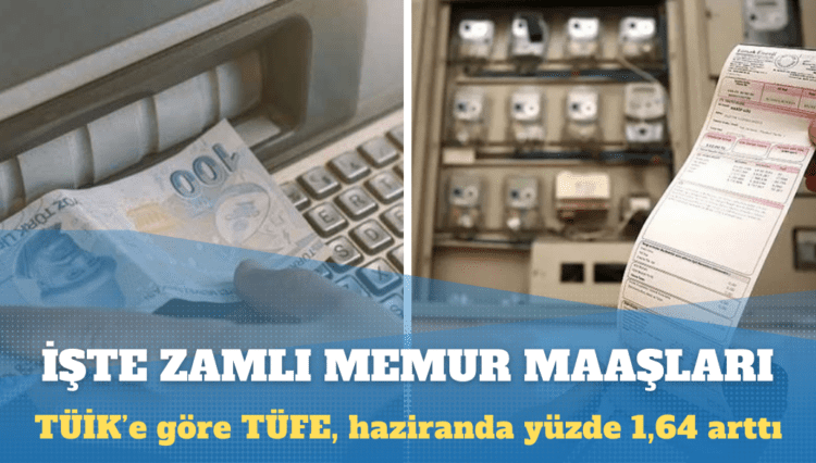 Zamlı memur maaşları belli oldu