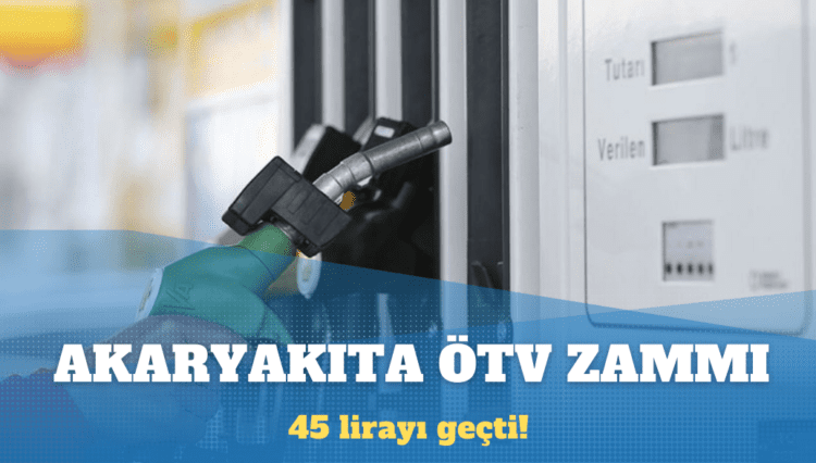 Akaryakıta enflasyon zammı