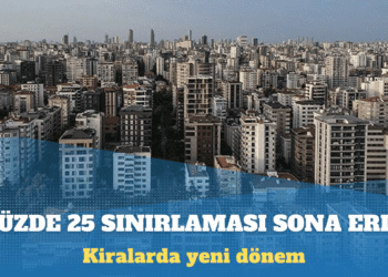 Kira zammında yüzde 25 sınırlaması sona erdi