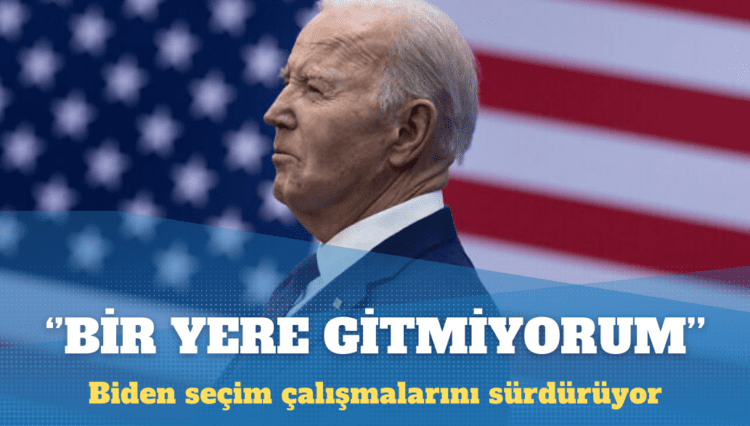Biden: Adaylıktan çekilmiyorum, kazanacağız