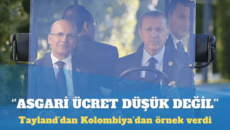 Mehmet Şimşek: Asgari ücret düşük değil