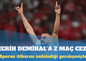 UEFA’dan Merih Demiral’a 2 maç ceza