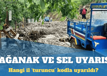 Meteoroloji 12 ili ‘sarı’ bir ili de ‘turuncu’ kodla uyardı