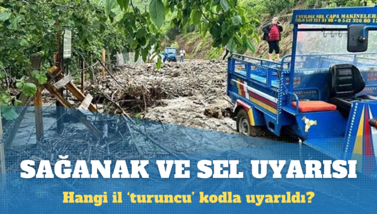 Meteoroloji 12 ili ‘sarı’ bir ili de ‘turuncu’ kodla uyardı