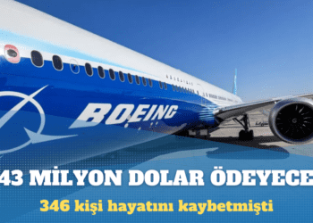 Boeing, davadan kaçınmak için 243 milyon dolar ödeyecek