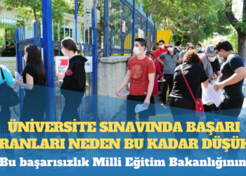 Üniversite sınavında başarı oranları neden bu kadar düşük?