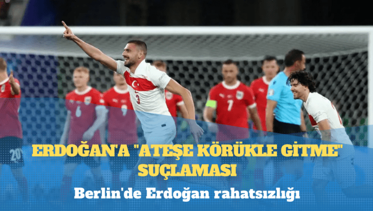 Türkiye-Hollanda maçı: Berlin’de Erdoğan rahatsızlığı