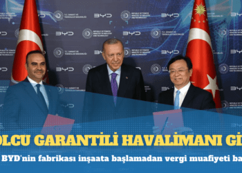 Çinli BYD’nin fabrikası inşaata başlamadan vergi muafiyeti başladı
