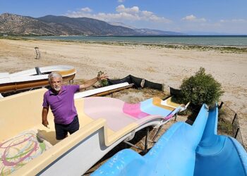 Eğirdir Gölü’nün derinliği 74 yılda 12,8 metre geriledi