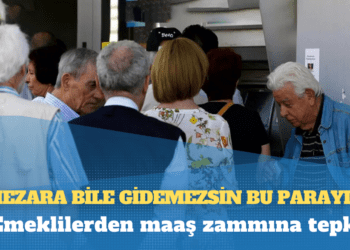 Emeklilerden maaş zammına tepki: Mezara bile gidemezsin bu parayla