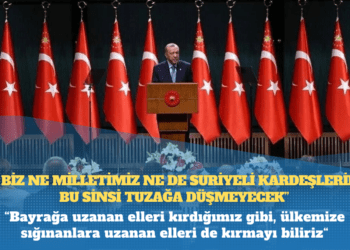 Erdoğan: Bayrağa uzanan elleri kırdığımız gibi, ülkemize sığınanlara uzanan elleri de kırmayı biliriz