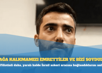 İki Filistinli daha, yaralı halde İsrail askeri aracına bağlandıklarını anlattı