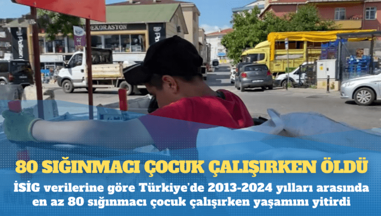 İSİG: 80 sığınmacı çocuk çalışırken öldü