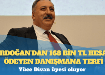 Erdoğan’dan 168 bin TL hesap ödeyen danışmana terfi: Yüce Divan üyesi oluyor