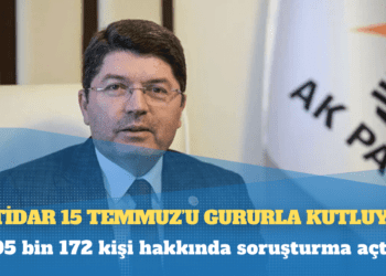 İktidar 15 Temmuz’u gururla kutluyor: 705 bin 172 kişi hakkında soruşturma açtık