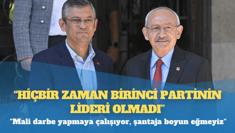 Özel’den Kılıçdaroğlu’na yanıt: Hiçbir zaman birinci partinin lideri olmadı