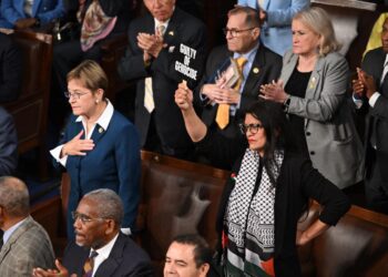 Netanyahu’ya ‘savaş suçlusu’ pankartı açan Müslüman Kongre üyesi Rashida Tlaib kim?