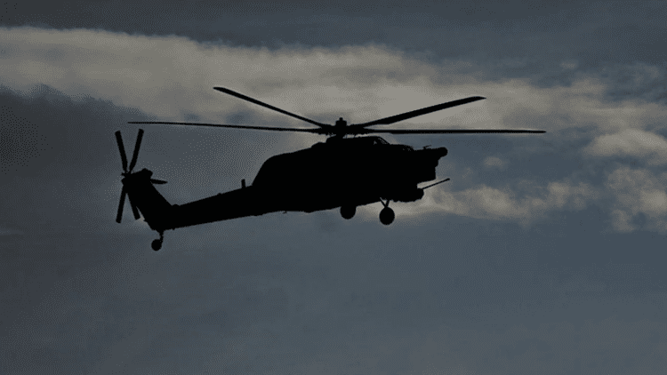 Rusya’da Mi-28 model askeri helikopter düştü
