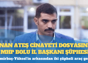 Sinan Ateş cinayeti dosyasında MHP Bolu İl Başkanı şüphesi